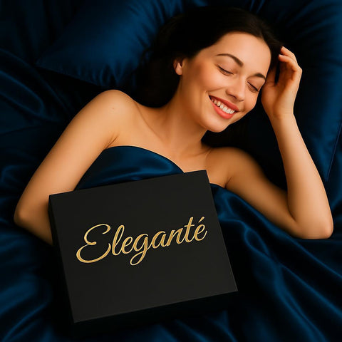 100% 22mm Mulberry Silk Pillowcase - - Eleganté