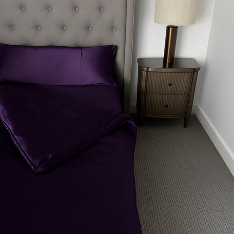 100% 22mm Mulberry Silk Pillowcase - - Eleganté