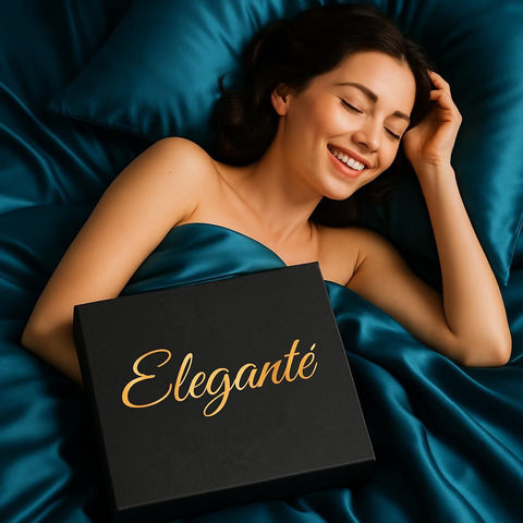 100% 22mm Mulberry Silk Pillowcase - - Eleganté