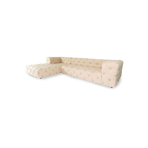 Tufted Chaise Sofa Lounge - Sofa - Eleganté