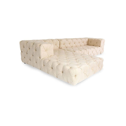 Tufted Chaise Sofa Lounge - Sofa - Eleganté